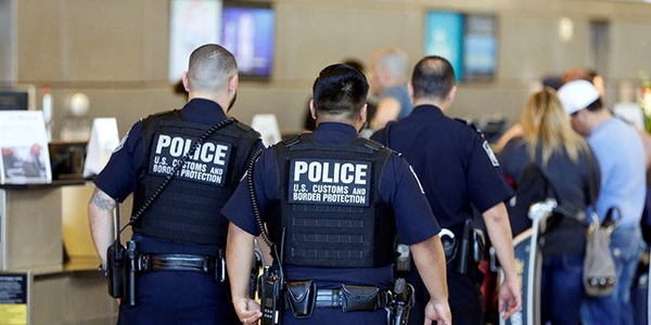 Secret group of the CBP are detaining travelers at airports.