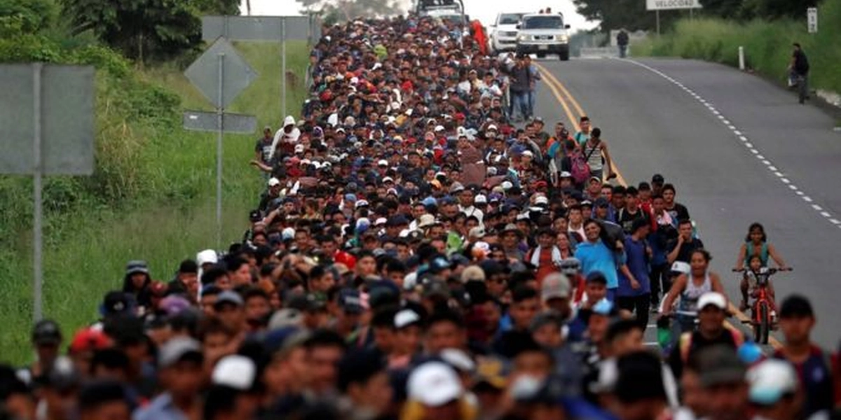 Immigrant Caravans growing strong